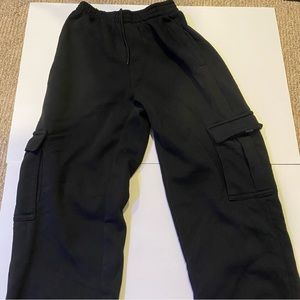 Men’s Black Sweatpants. Size: Adult Small.